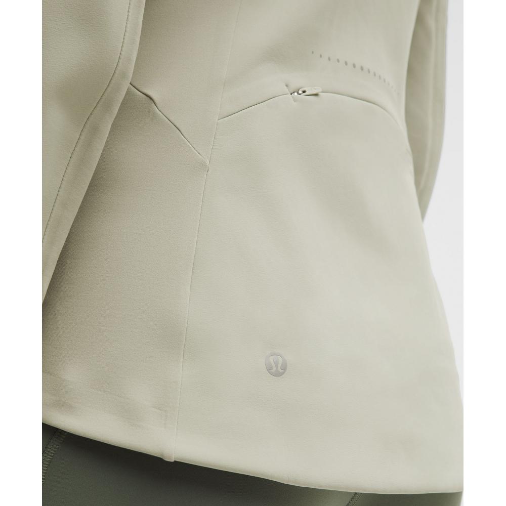 Lululemon Women S croSS Chill Performance Jacket Fog Green