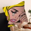 Roy LLichtenstein Art Pillow Cover Design cushion Cover decor Holiday Decorati