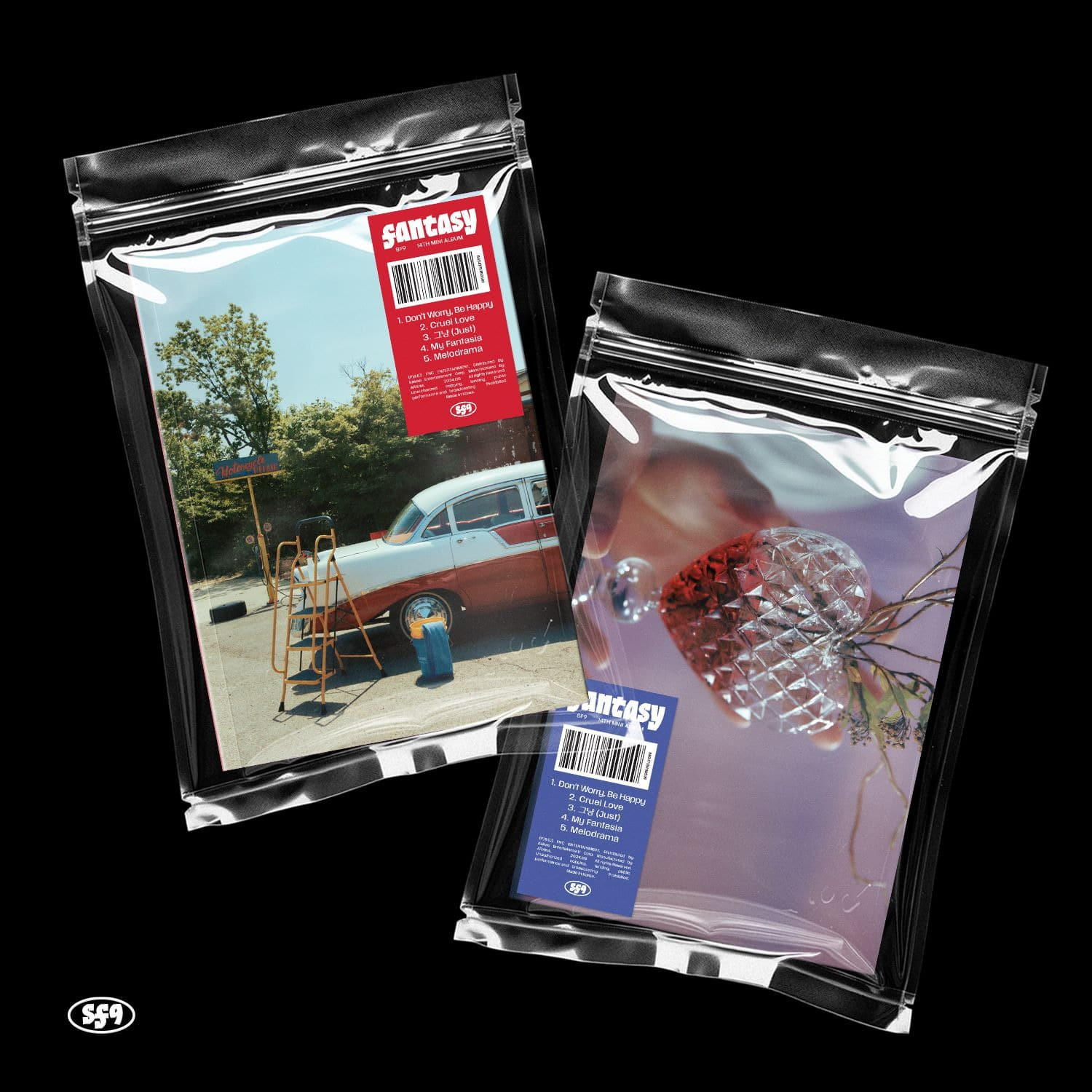 

SF9 [FANTASY] 14th Mini Album 2 VERSION SET