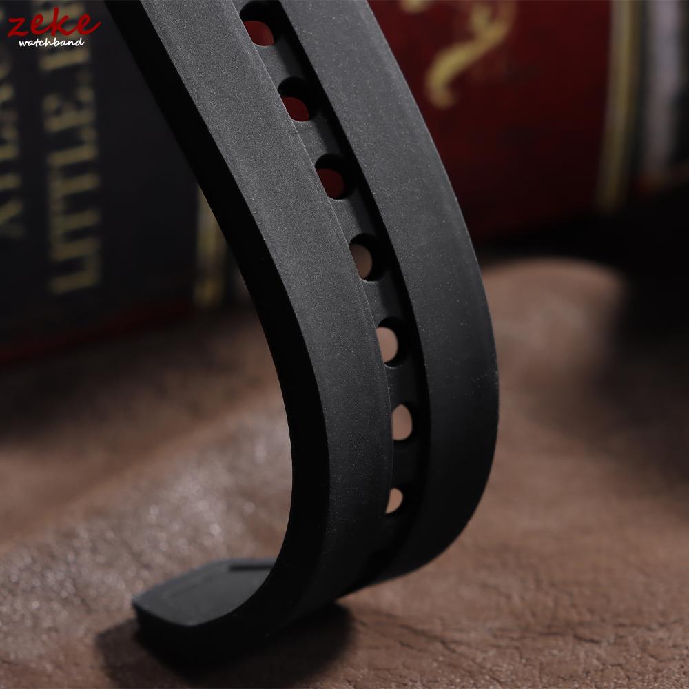 22/24/26mm Gummiarmbänder Gebogenes Ende Silikon Uhrenarmband für Seiko Tauchen Wasserdichtes Armband Herren Weiches Armband Universelles Armband