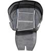 SecosAutoparts Driver Bottom Leather Replacement Seat Cover Gray Compatible with Nissan Titan LE XE 2005 2006 2007 2008 2009 2010 2011 2012 2013 2014