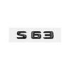 S63 65 160 S220 250 S480 S550 S600 letter logo car stickers for mercedes benz S class refit rear boot displacement trunk label TB7