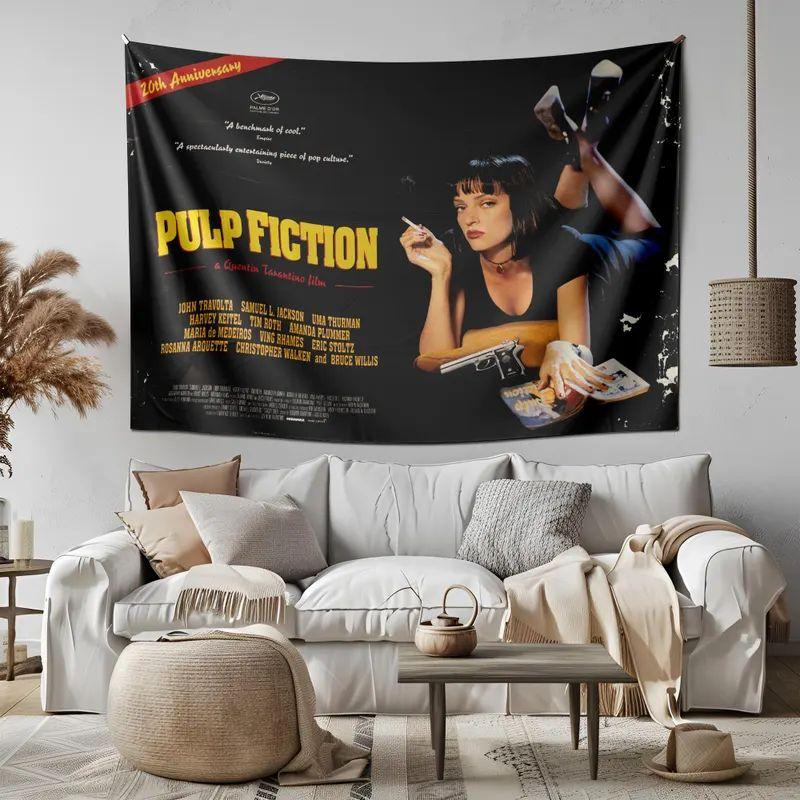 Pulp Fiction wall tapestry retro movie 75x100
