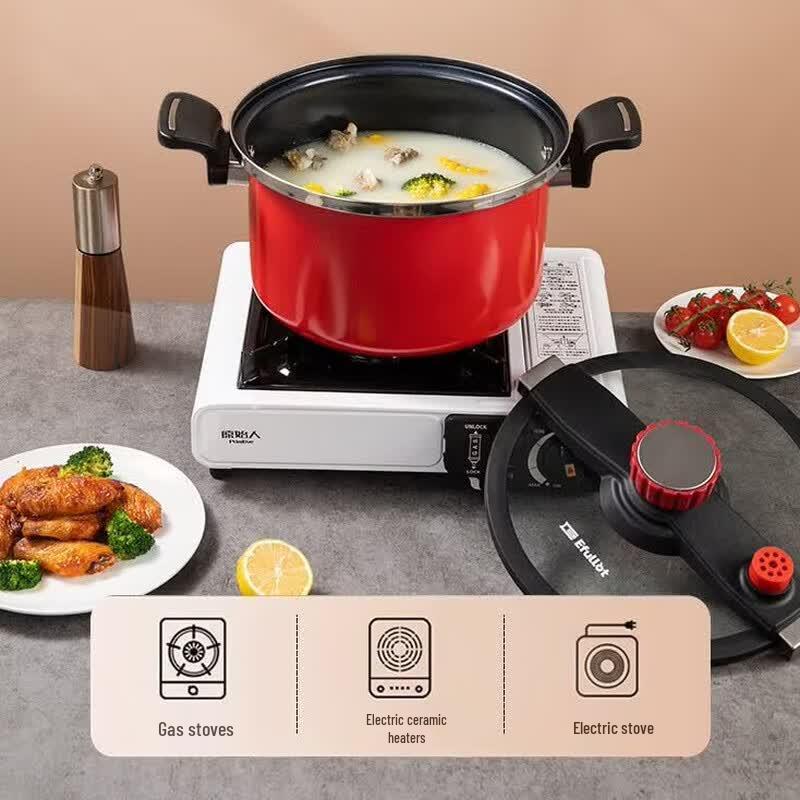 EFFE-V319 Nanoceramic Micropressure Soup Pot