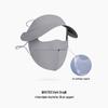 Guteng Women's Summer Ice Silk Sun Protection Face Mask