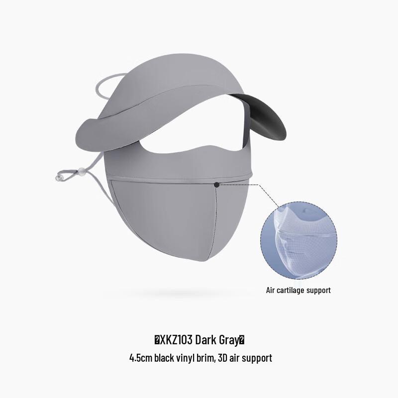 Guteng Women's Summer Ice Silk Sun Protection Face Mask