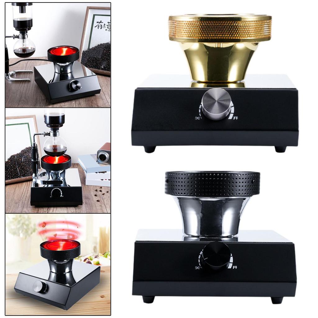 Coffee Maker Heater Electric Halogen Beam Siphon Heating Stove Stainless Steel