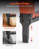 Pneumatic Staple Gun, 21 Gauge Long-Nose Upholstery Stapler for 80 Series Fine Wire Staples 12.8mm Crown 6mm-16mm Length, Max 150PCS Loading Air