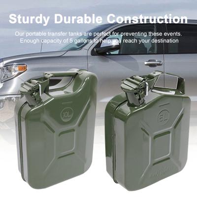 Transfer Tank Portable Storage Transfer Container with Flexible Spout System Large Capacity Leakproof Good Sealing Oil Transfer Tank