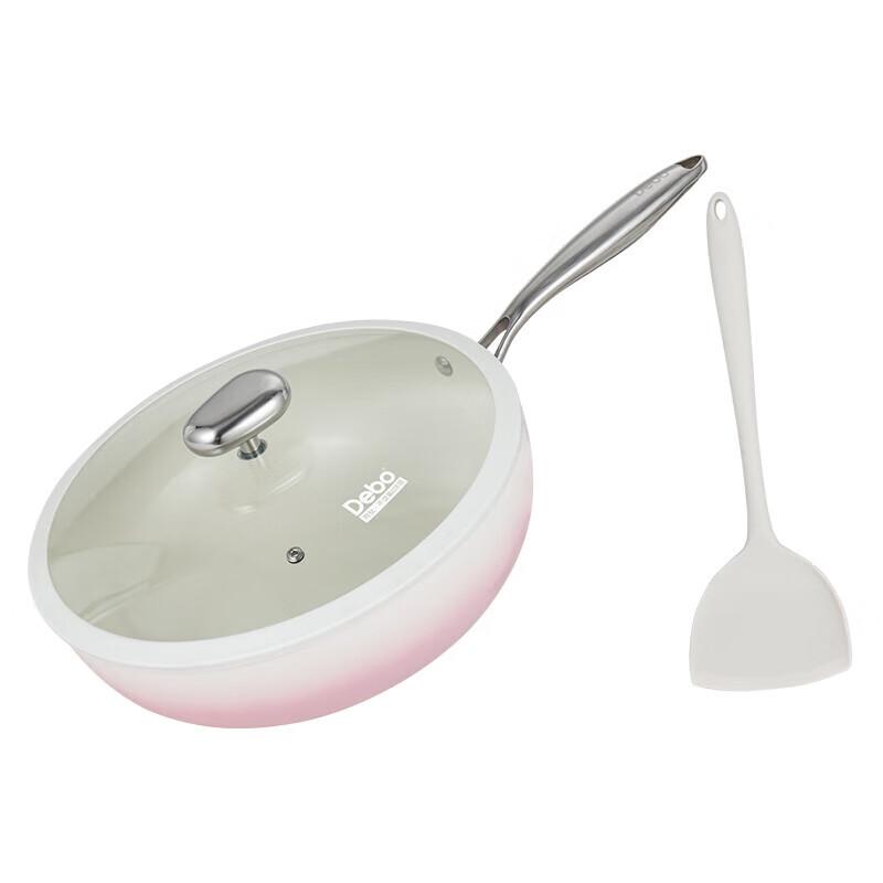 DeBpert Kate 32 см Антипригарный титановый вок