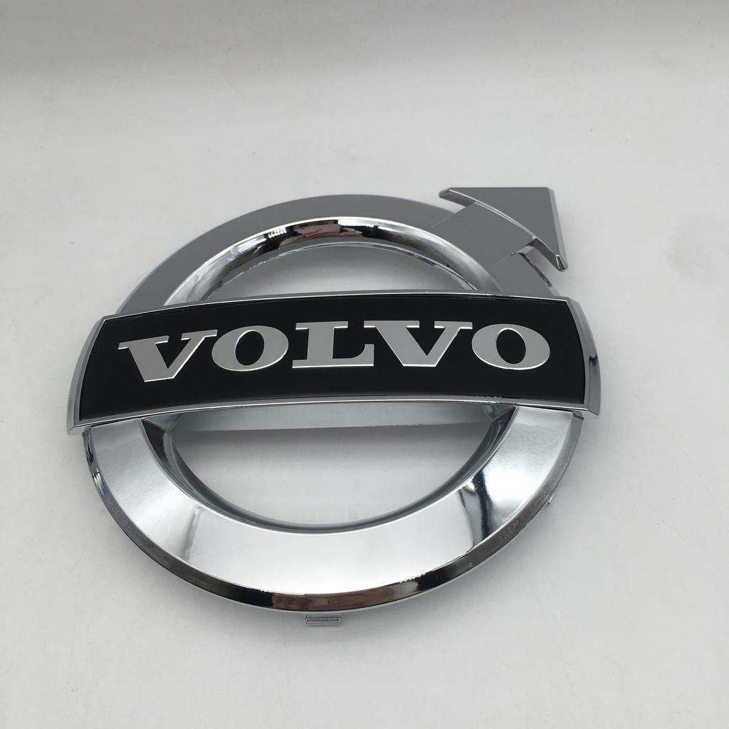 fqshd6 1pcs 3D for VOLVO XC60 XC90 Car Emblem Front Grille Hood Bonnet Sticker Badge Decal Styling auto accessories