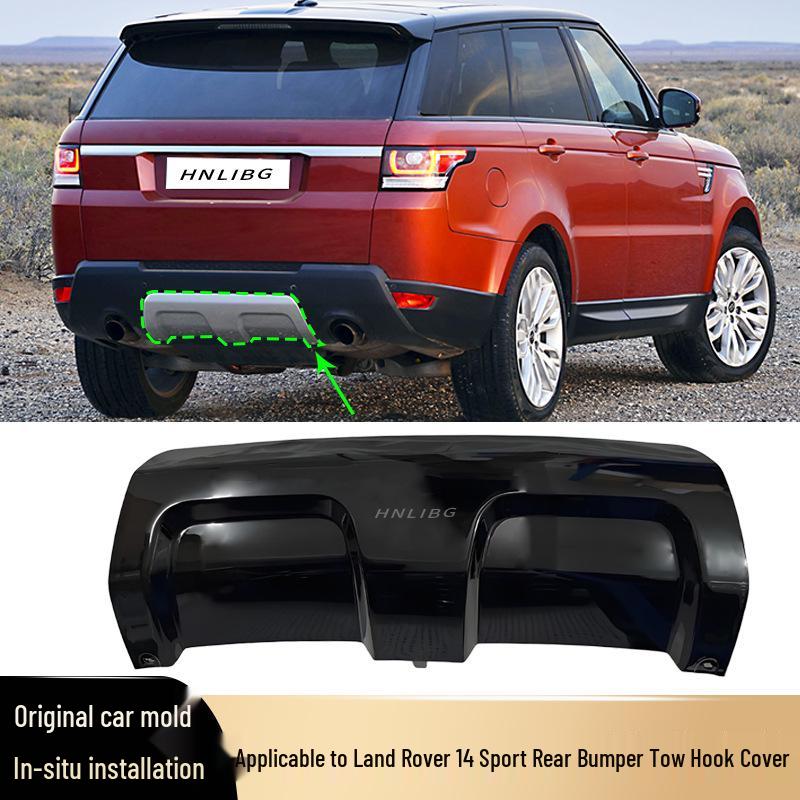 Rear Bumper Towing Hook Cover for Land Rover Range Rover Sport 2014-2022 (LR045174, LR059941)