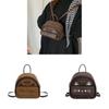 Cute Cartoon Cat Mini Backpack With Suede Material For Daily Use And Small Items