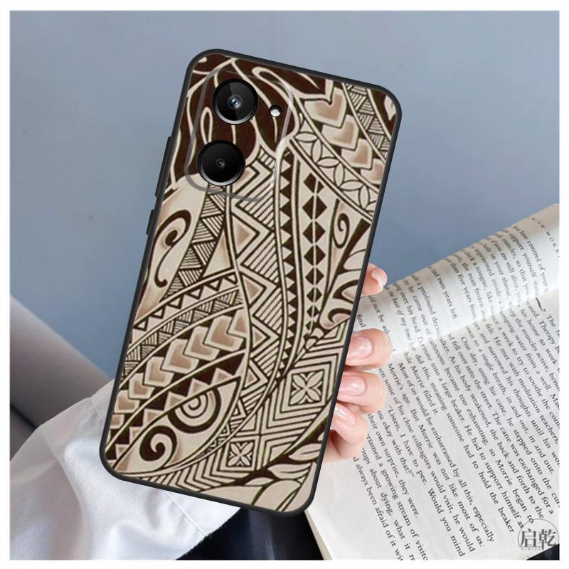 Hawaiian Ornament For Realme C53 C55 C75 C71 C61 C33 C63 C51 C65 C67 11 12 13 14 Pro Plus GT6 GT7 15 Pro Case