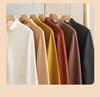 Women's Zipper Stand Collar Long Sleeve T-shirt - Autumn/Winter Warm Fashion Base Layer