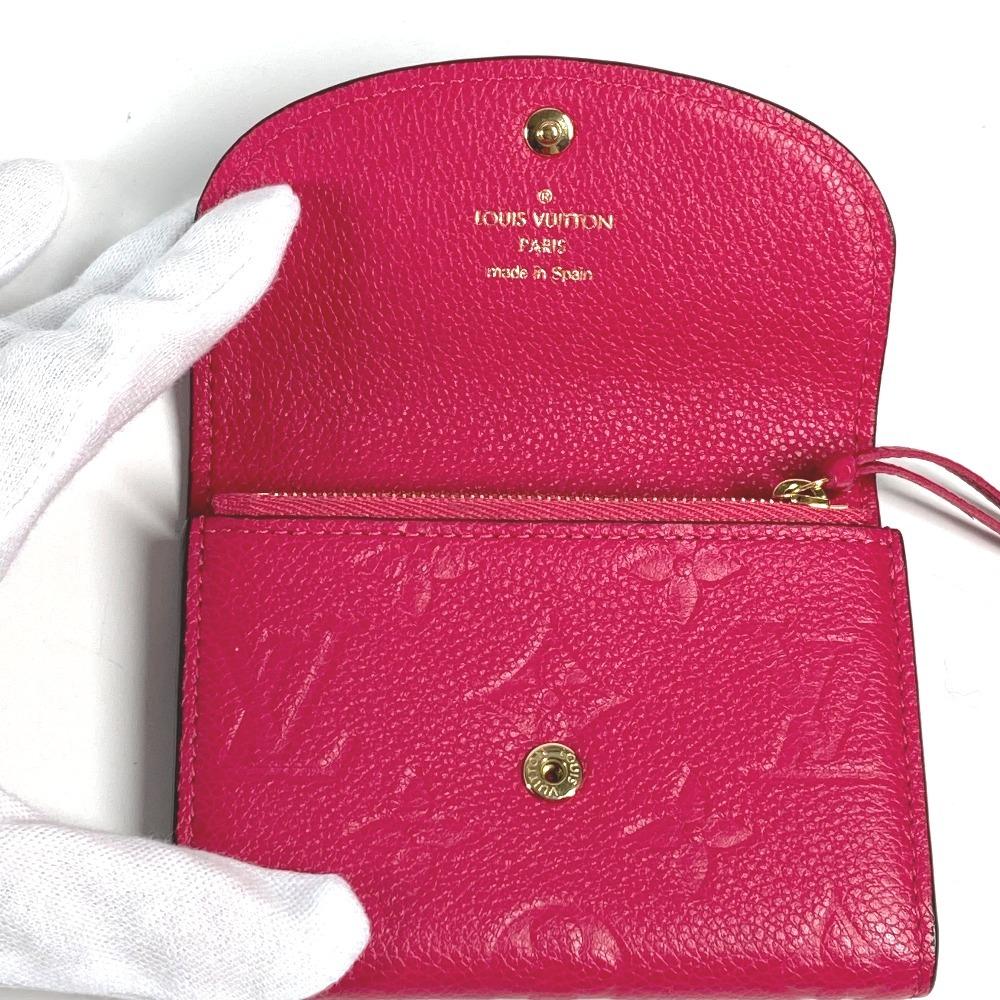 Louis Vuitton M81521 MonogramEmpreinte Porto Monnaie-Rosalie Compact wallet