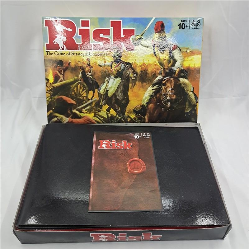 Classic RISK Board Game: Interactive English Card Edition