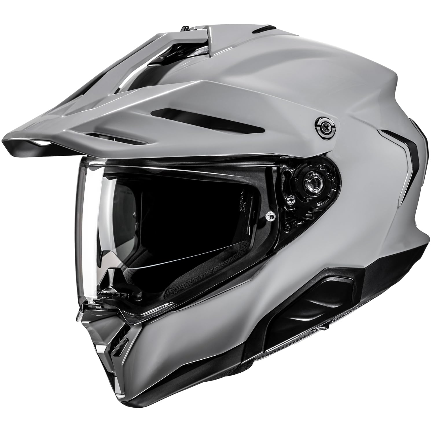 

HJC HELMETS SMART HJC RPHA60 Solid Motorcycle HJH261 Size L with Sun and Helmet, Gray, (58-59cm), Built-in Visor, Ventilation, Built-in Intercom.