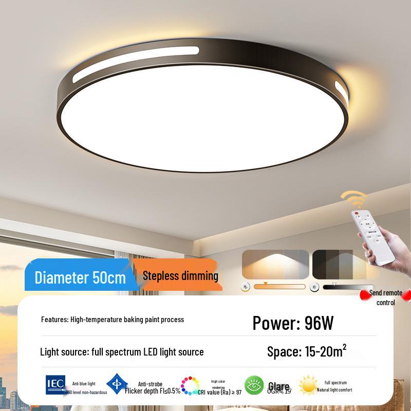 Lumină de plafon LED modernă 2025 pentru living și dormitor