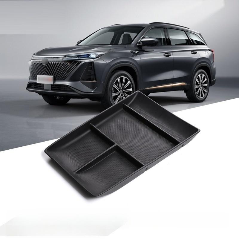 Center Console Storage Tray For 26 Models For CHANGAN For CS75 PLUS Center Console Lower Storage Box Organizer Accessories