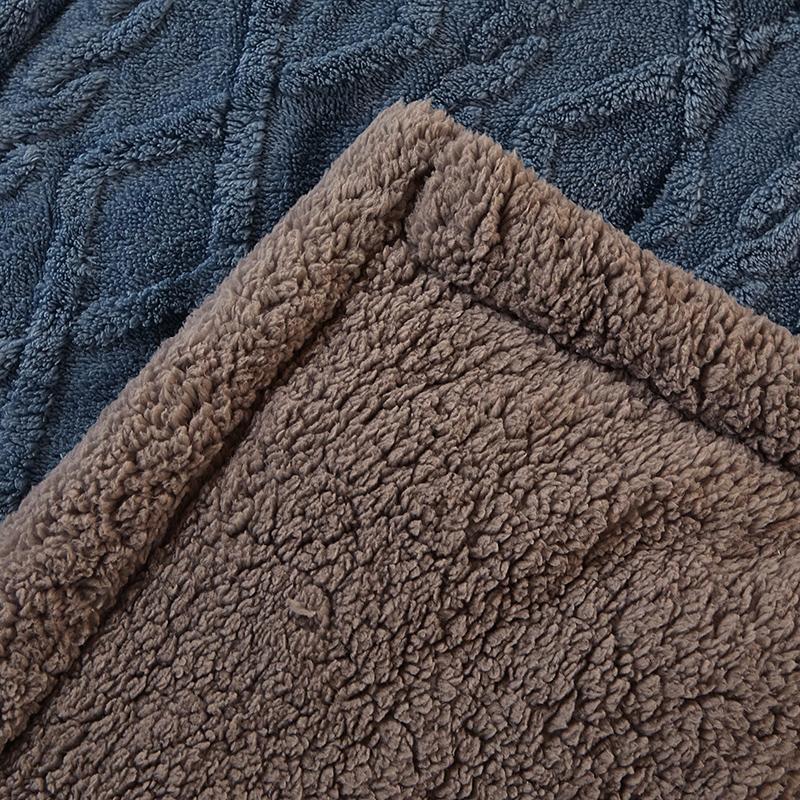 New Tafu velvet thickened winter blanket student dormitory blanket nap office milk velvet lamb velvet blanket