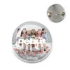K- KATSEYE Creative Metal Pins Funny Brooch Katseye Korean Girl Band Badge Backpack Hat Accessories Jewelry Decoration Fans Gift
