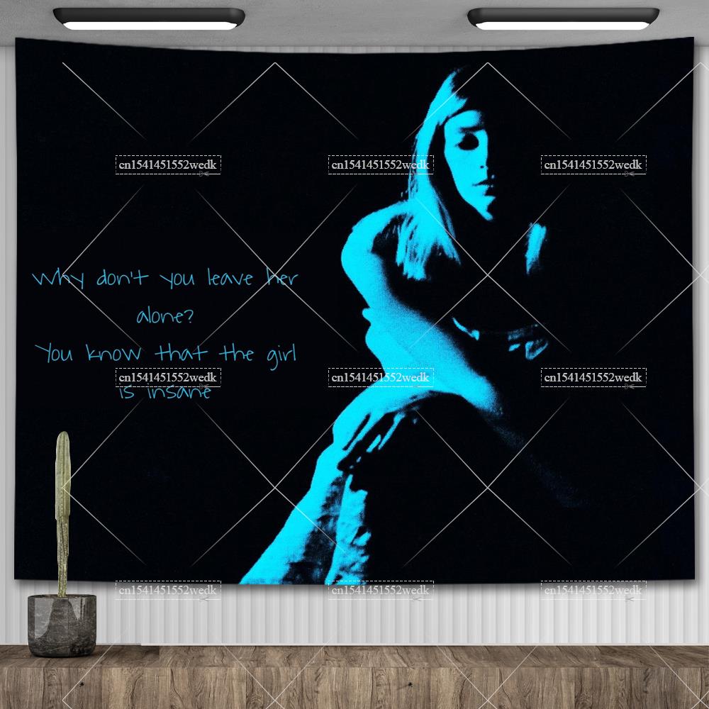 TV Girl Albums Who Really Cares Wall Poster Tapestry Psychedelic Couple Lover Art Tapestry Aesthetic Bedroom Decoration Painting