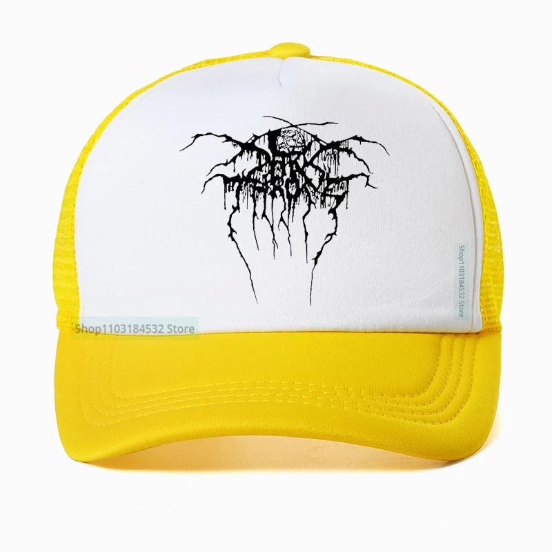 Darkthrone hat Neue Death Metal Band Unisex hat rock Logo Hüte Black Metal Mayhem Dimmu Borgir Taake Dark Throne Baseballkappe