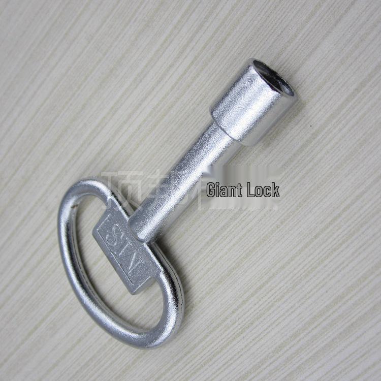 Dinbong Triangle Electric Cabinet Lock Key for Control Doors