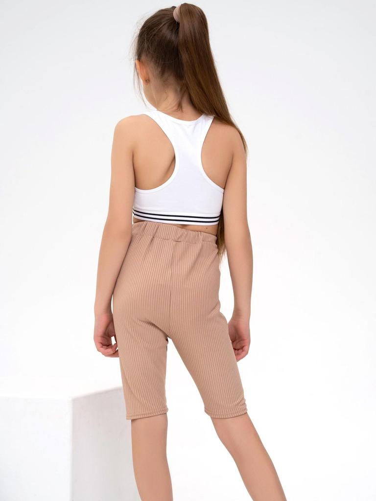 ISSA Plus Ribbed Bike Shorts