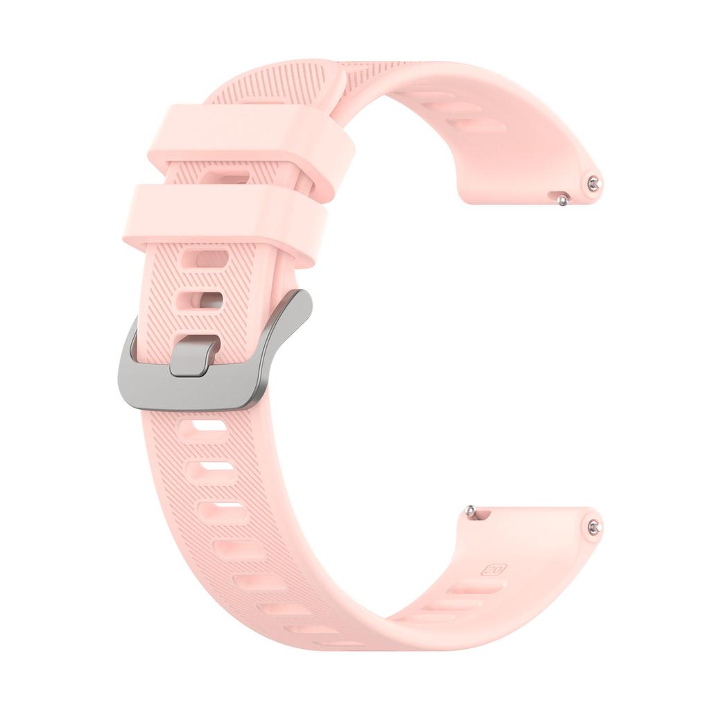 Sport Silicone 20mm WatchSrap For Garmin Forerunner 158 55 245 645 vivomove HR Smart Wristbands For Garmin Venu Watchband Belt