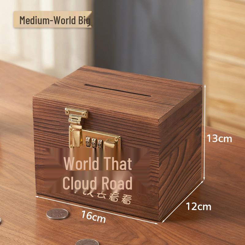2025 Kids' Secure Piggy Bank - Save Only Money Box for Boys & Girls