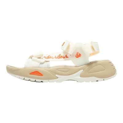 Traek Lite Flammes Dégradées Tissu Antidérapant Résistant à l'Usure Sandales de Sport Sandales Unisexe Blanc Orange 394974-01