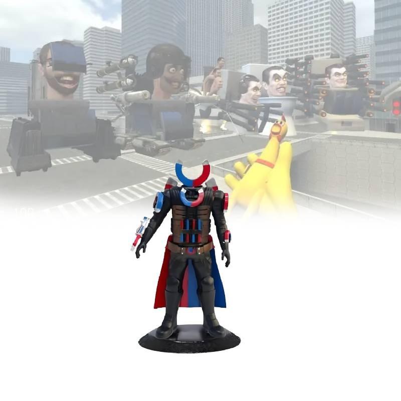 Skibidi Character Toilet Model Toys Cartoon Living Room Tabletop Decoration