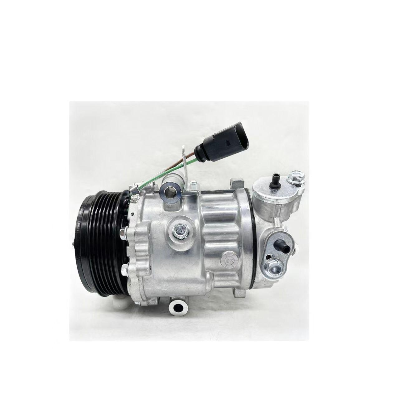 The 6V12 Compressor is compatible with Volkswagen models: 1S0820803A, 1S0850803B, and SD6V12-1916. 130mm