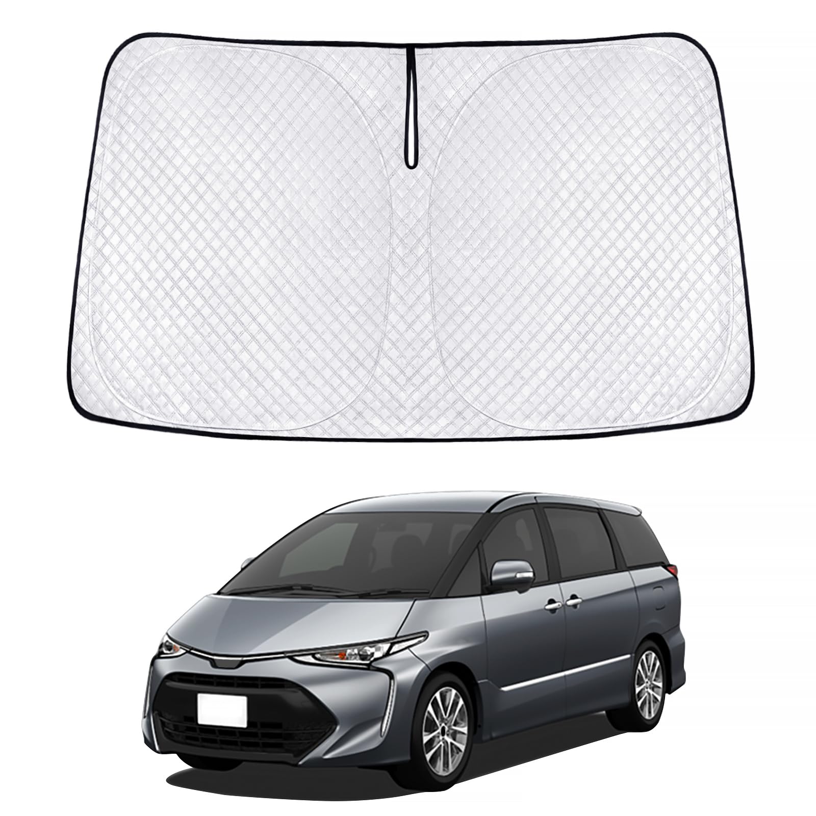 

New Estima 50 Series Sunshade Windshield Car Shade UV Sun Light Heat UV for Car Privacy Custom Part - Vehicle-Specific Sunshade, Shade, Curtain, Cut,