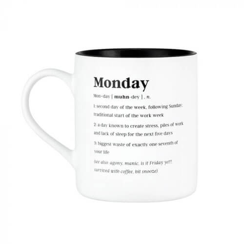 Defined Stoneware Mug 590mL (Monday)