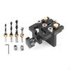 Wood Hole Jig Versatile Dowel Furniture Assembly Drill Guide for Woodworkers, DIY Builders,