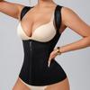 Plastic Belt To Tighten Waist and Abdomen Shape Corset Zipper-breasted Fitness Sweatshirt Body-shaping Garment