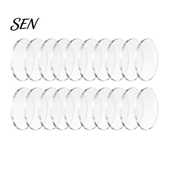 Photo Holder Magnets 10/20/50Pcs DIY Fridge Magnet Kit, Clear Acrylic Magnetic Frame with Making Kit Adhesive Backing, Custom Picture Set for Crafts