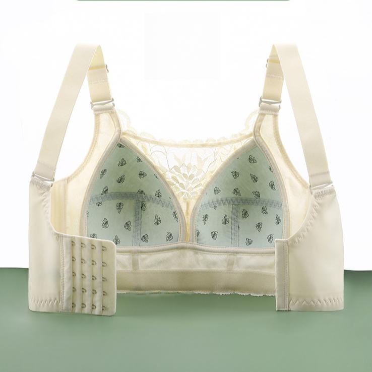 Full Cup Lingerie Women's Collection Accessory Breasts Gathered Anti Sagging Shaping Lace Strapless Summer Thin Bra