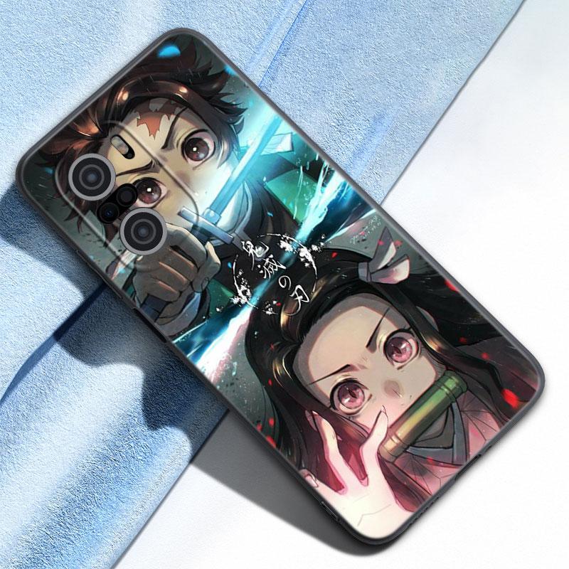 

Чехол Kimetsu No Yaiba Demon Slayer аниме для Xiaomi Mi Redmi POCO X3 NFC GT F3 M3 10T 11T 7 7A K20 K40 Pro 11i A2 11 Lite CiVi Xiaomi Mi 11T