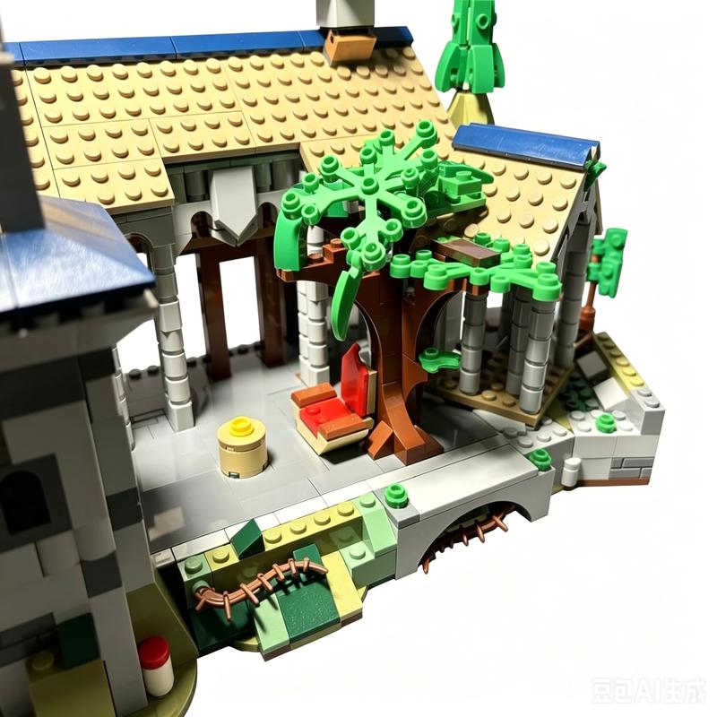 1221PCS Rivendell MOC Model Alternate Build For Creator 31120 Building Blocks Custom Puzzle DIY Assembly Educational Collection