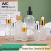 Clear Glass Dropper Bottle for Essential Oils and Skincare Serums