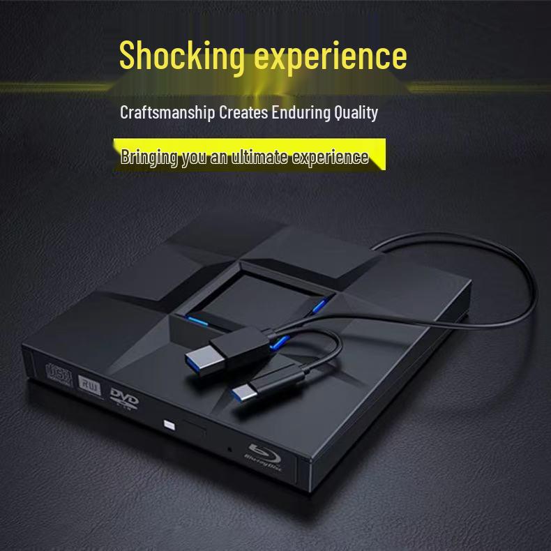 Portable External Blu-ray Burner Optical Drive
