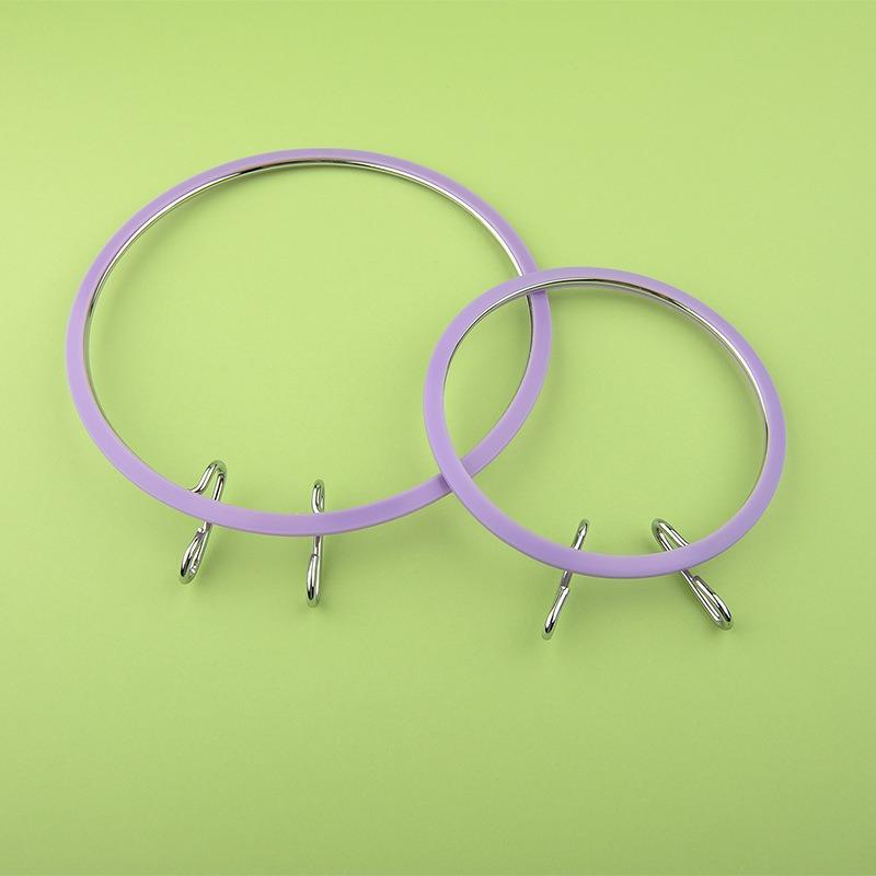 DIY Embroidery Frame with Metal Head 1pc Adjustable Embroidery Hoop for Su Embroidery and Cross Stitch