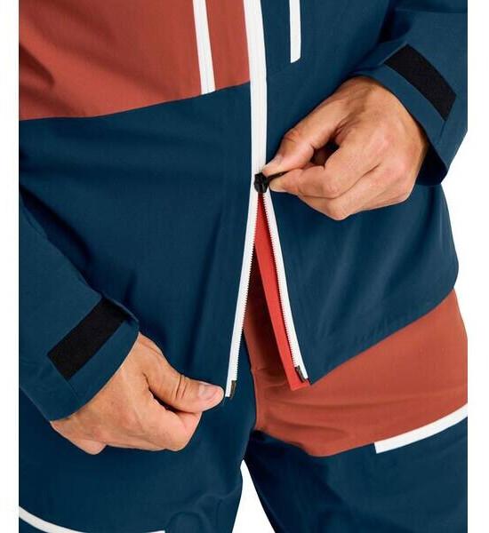 Jacket Ortovox Westalpen 3L Hardshell M Jacket (70256) Deep Ocean