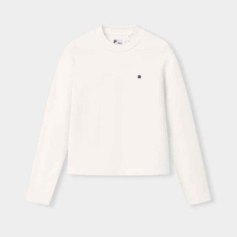 

FILA Women s Crew Neck Knit Long Sleeve T-Shirt S