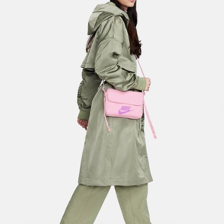 New Nike Polyester Shoulder Bag Crossbody Bag Regular Women's Pink CW9300-690