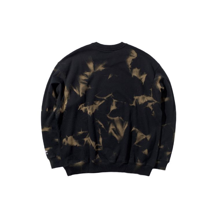 Li Ning New York Fashion Week Series Crew Neck Pullover Sweatshirt Men Sweatshirt Black AWDP638-2